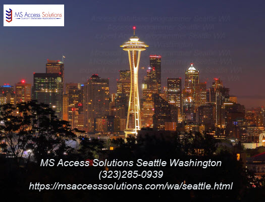 Microsoft Access Programmer Seattle WA