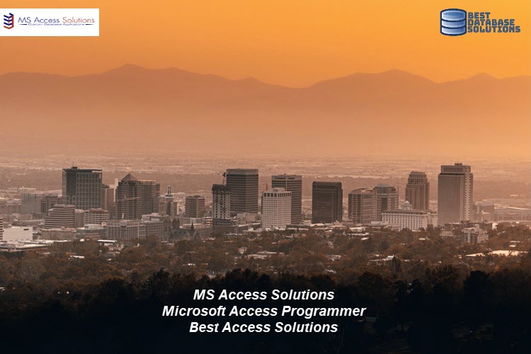 Microsoft Access Programmer Salt Lake City Utah